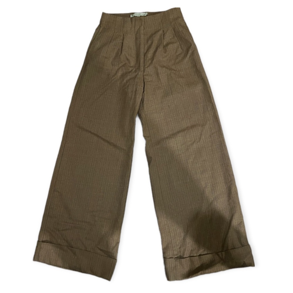 Erica Tanov Atticus Wide Leg Trousers